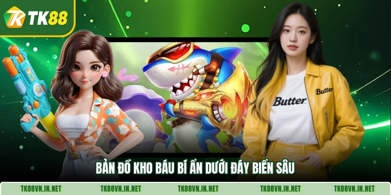 Bản đồ kho báu bí ẩn dưới đáy biển sâu