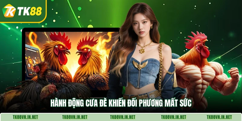 Hành động cưa đè khiến đối phương mất sức