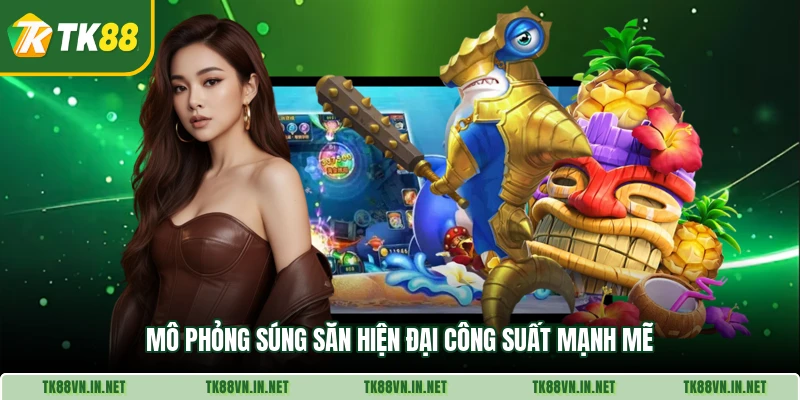 Mô phỏng súng săn hiện đại công suất mạnh mẽ