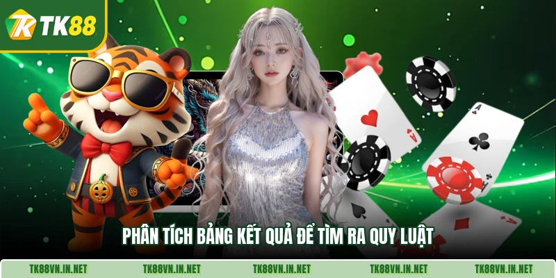 Phân tích bảng kết quả để tìm ra quy luật