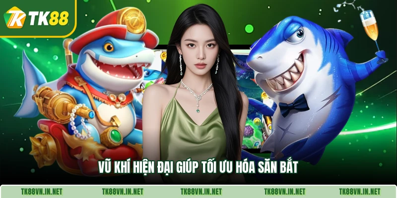 Vũ khí hiện đại giúp tối ưu hóa săn bắt